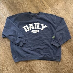 Daily Drills Denim Crewneck M/L